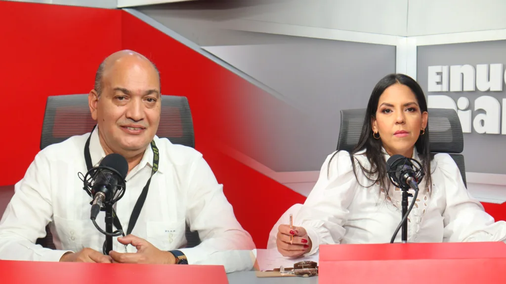 Comunicadores Ricardo Saint-Hilaire y Julia Muñiz Suberví. (Ilustración Josué M.Vargas).