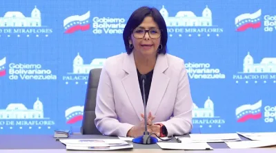 Delcy Rodríguez, vicepresidenta ejecutiva de la República.