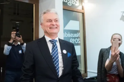 Gitanas Nauseda, actual presidente de Lituania.