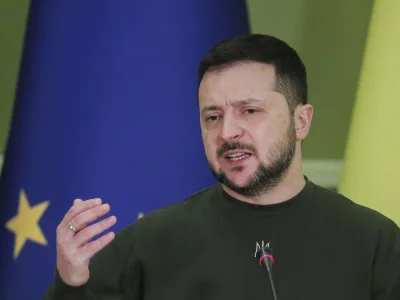 Volodomir Zelenski, presidente ucraniano