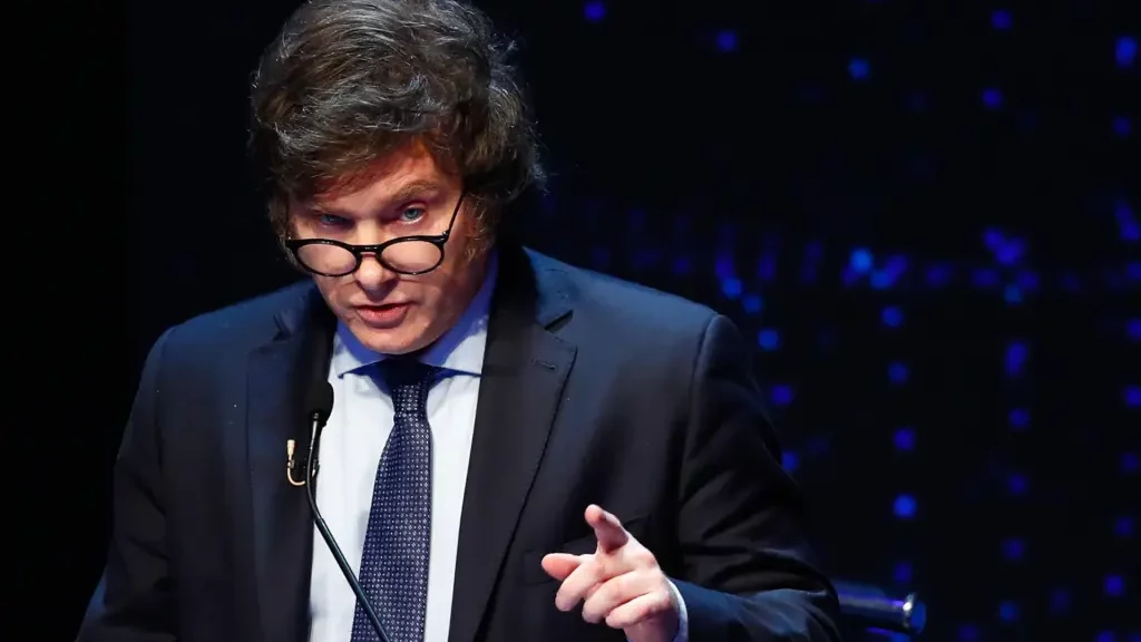 Javier Milei, presidente de Aregntina