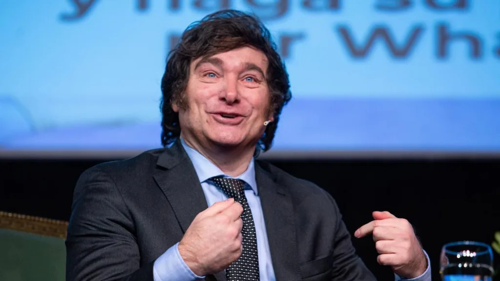 Javier Milei, El presidente de Argentina.