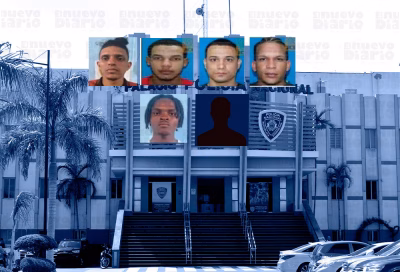 Los 7 integrantes de los asaltantes de Santiago.