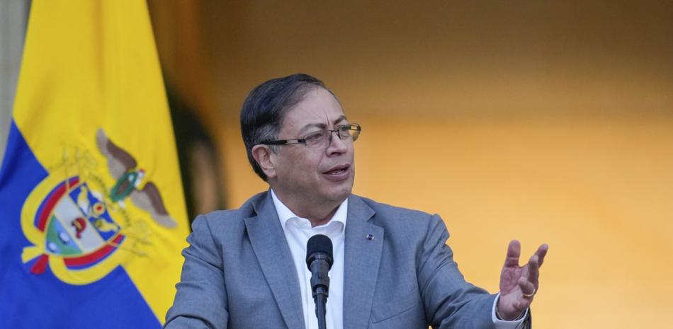 Gustavo Petro, presidente colombiano, presidente colombiano. (Foto: fuente externa)