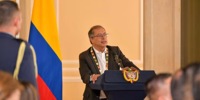 El presidente colombiano, Gustavo Petro