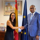 Julito Fulcar sostiene encuentros con funcionarios de alto nivel del congreso y el gobierno español