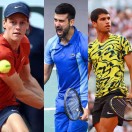 Sinner firme en el número uno, Djokovic supera a Alcaraz y regresa al segundo escalón