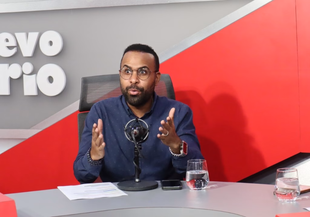 Julio Samuel Sierra, comunicador. (Foto José Miguel).