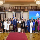 Gobierno reconoce a maestros por su entrega en la formación de nuevas generaciones