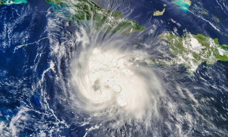 Imágenes del huracán Beryl.