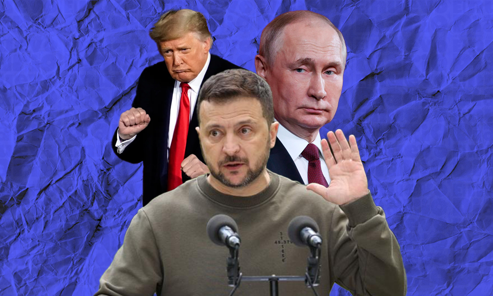 Volodímir Zelenski, presidente ucraniano.