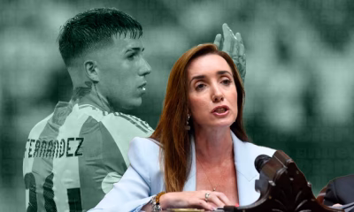 La vicepresidenta de Argentina, Victoria Villarruel.