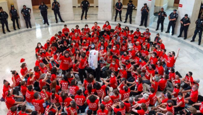 Cientos de palestinos detenidos