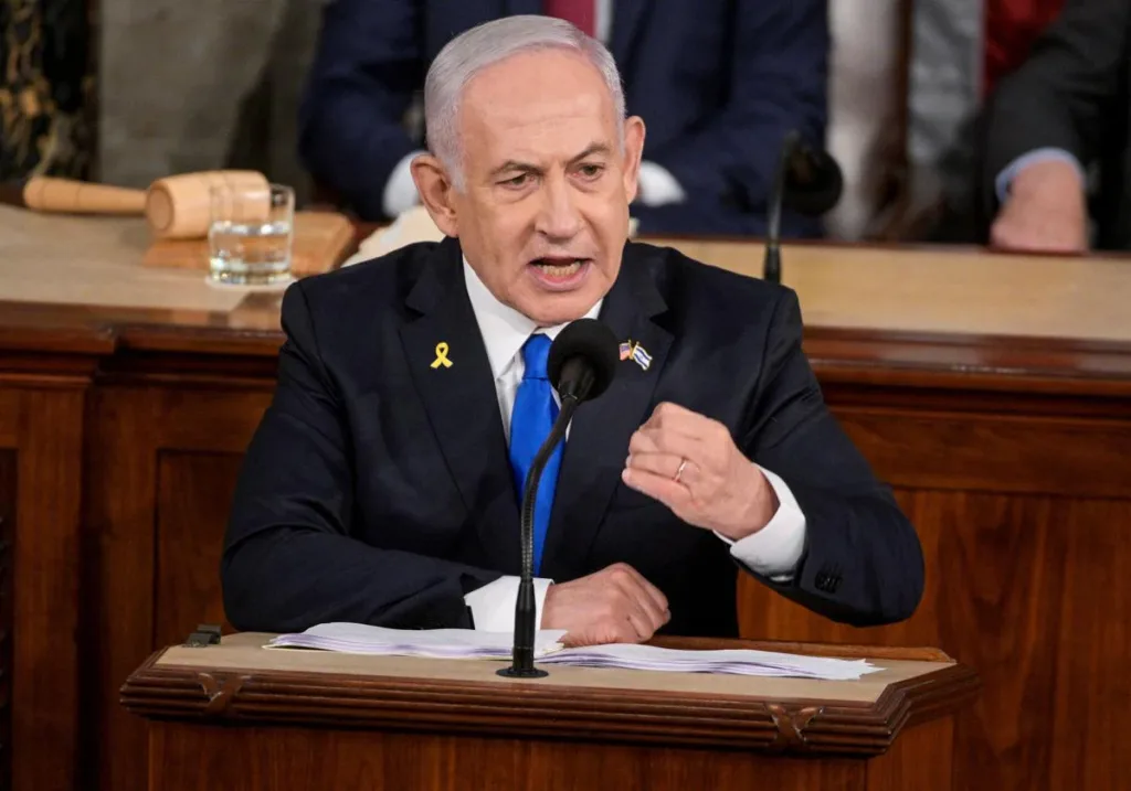 Benjamín Netanyahu, primer ministro israelí