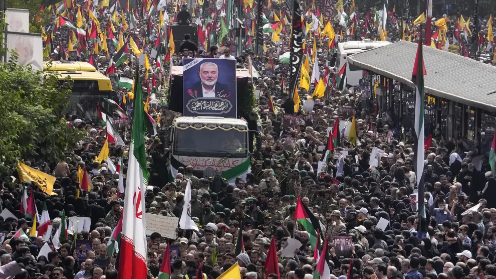 Hamás llama al mundo árabe mañana a un "día de la ira" por el funeral de Haniyeh