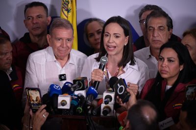 María Corina Machado y Edmundo Gonzáles. (Foto: fuente externa)