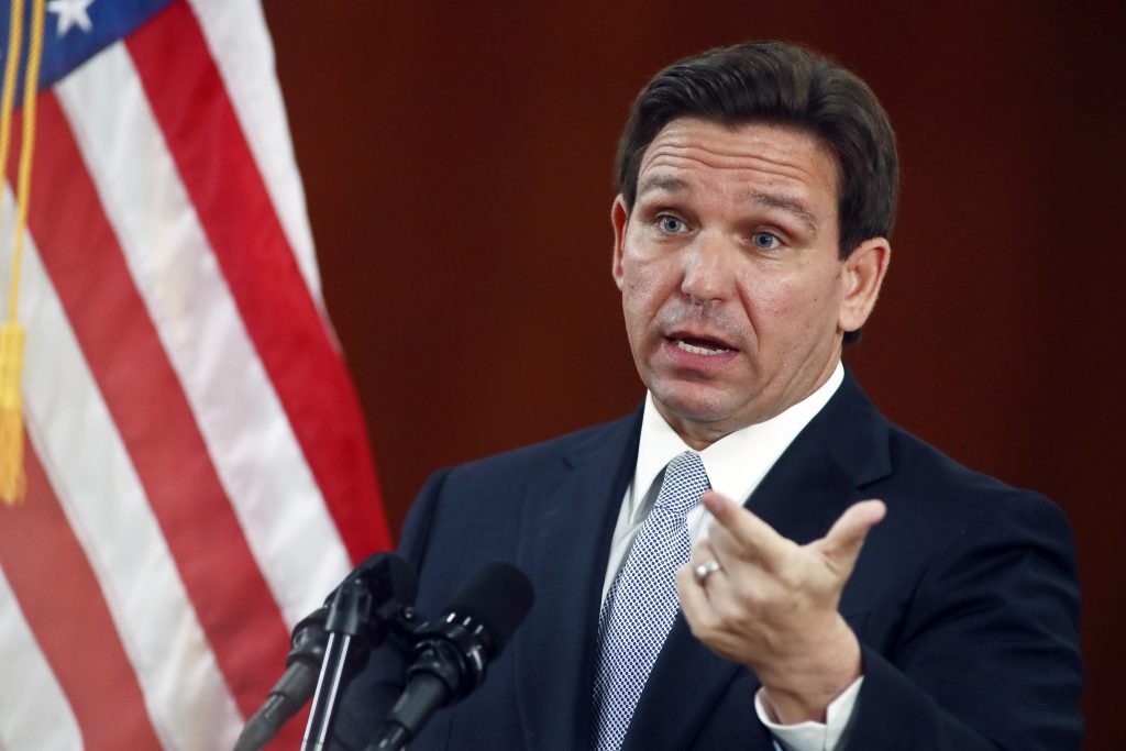 Ron DeSantis, gobernador de Florida