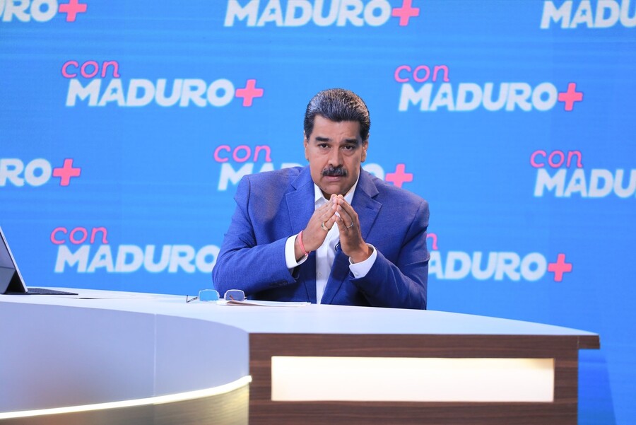 Nicolás Maduro, presidente de Venezuela