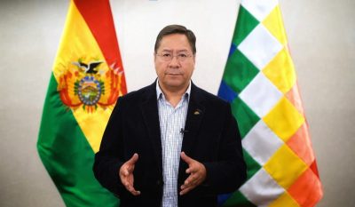 Luis Arce, presidente de Bolivia