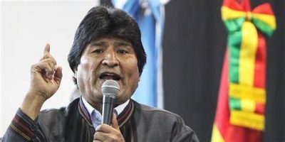 Exmandatario de Bolivia, Evo Morales