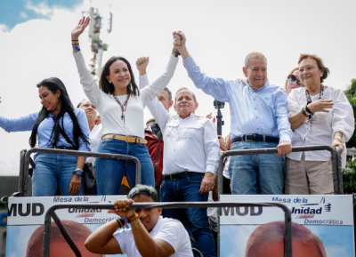 María Corina Machado y Edmundo González Urrutia
