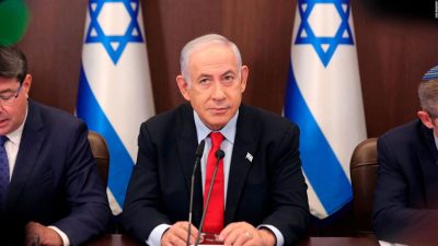 Benjamin Netanyahu, primer ministro israelí