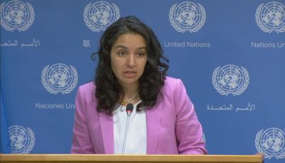 Florencia Soto Niño, portavoz adjunta del secretario general de la ONU. (Foto; fuente externa)