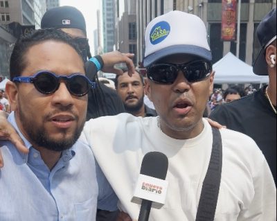 Santiago Matías, Alofoke y Jaime Rincón. (Foto: El Nuevo Diario).