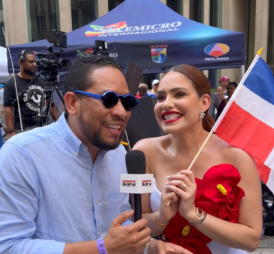 Jenny Blanco, comunicadora y Jaime Rincón. (Foto: El Nuevo Diario).