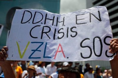 Denuncian "grave" situación de los derechos humanos que vive Venezuela