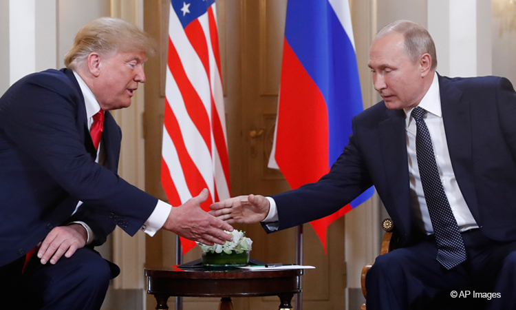 Donald Trump y Vladímir Putin