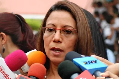 Tania Díaz, diputada del Parlamento de Venezuela