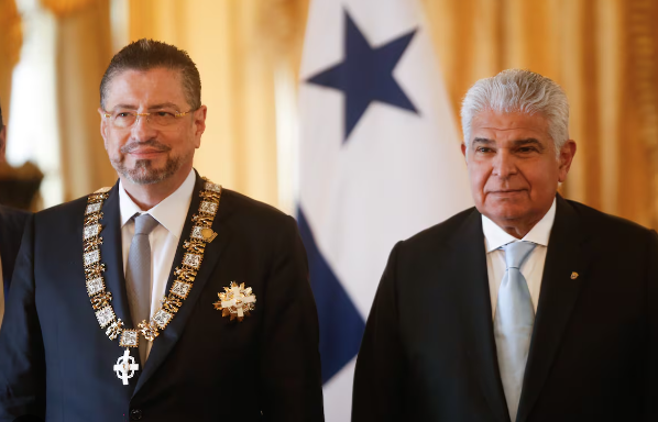 José Raúl Mulino y Rodrigo Chaves