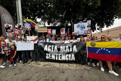La comunidad venezolana se volvió a reunir en Miami-Dade para apoyar a los líderes opositores de su país en medio de una movilización