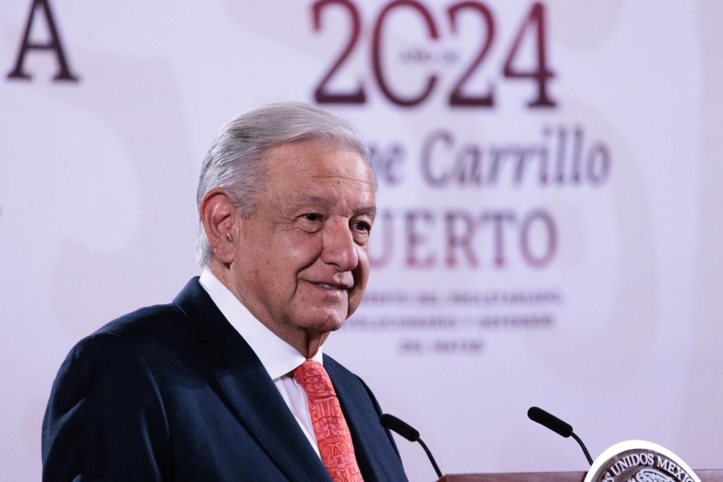 Andrés Manuel López Obrador, presidente mexicano