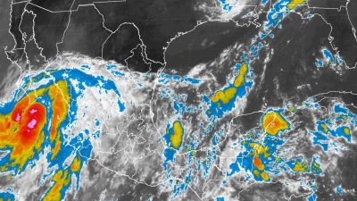 Francine se intensifica a huracán categoría 1. (Foto: fuente externa)