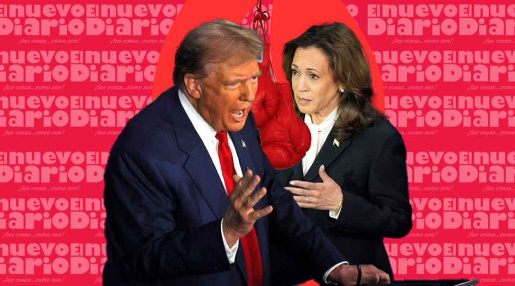 Donald Trump y Kamala Harris. (Foto: fuente externa)