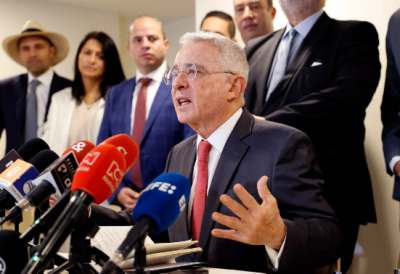 Álvaro Uribe, expresidente colombiano