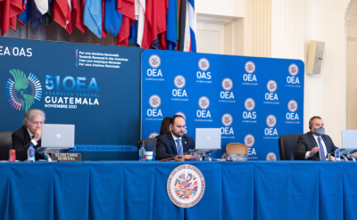 Misión de observación de la Organización de Estados Americanos (OEA) alertó este miércoles en Guatemala