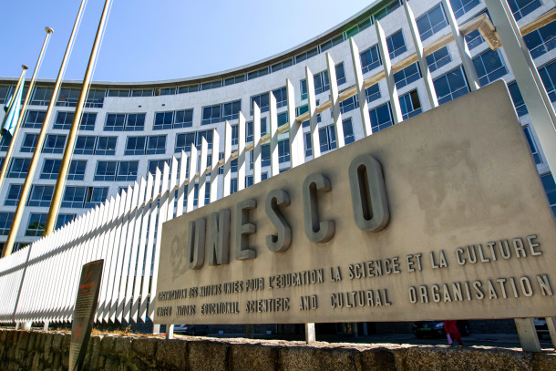Fachada de la UNESCO