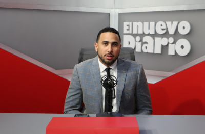 Hanfiel Polanco, comunicador. (Foto: José Miguel).