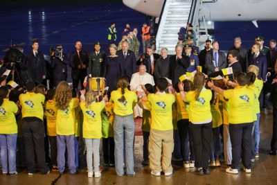 Los reyes de Bélgica reciben al papa