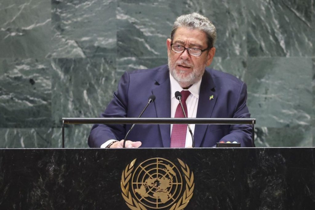 Ralph Gonsalves, primer ministro de San Vicente y las Granadinas