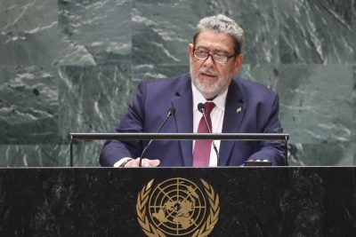 Ralph Gonsalves, primer ministro de San Vicente y las Granadinas