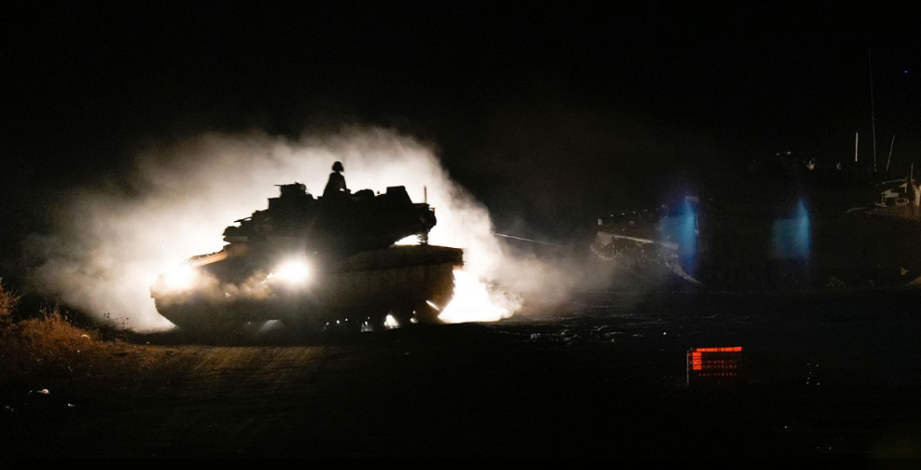 Ejército israelí comienza incursión terrestre