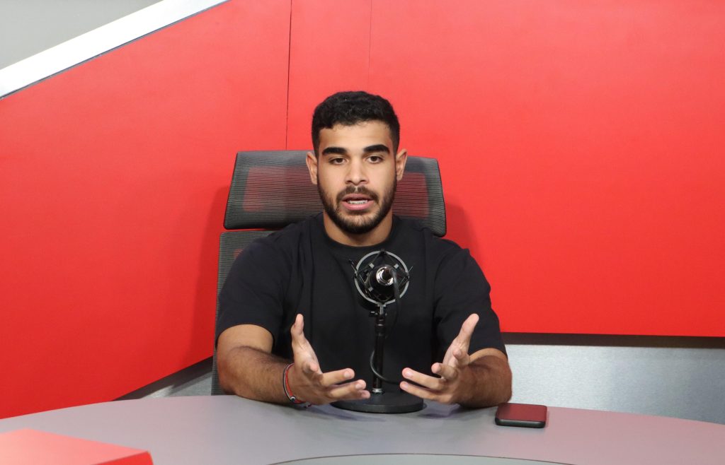 Alfredo René Nin, productor del evento del mundo racing. (Foto: José Miguel).