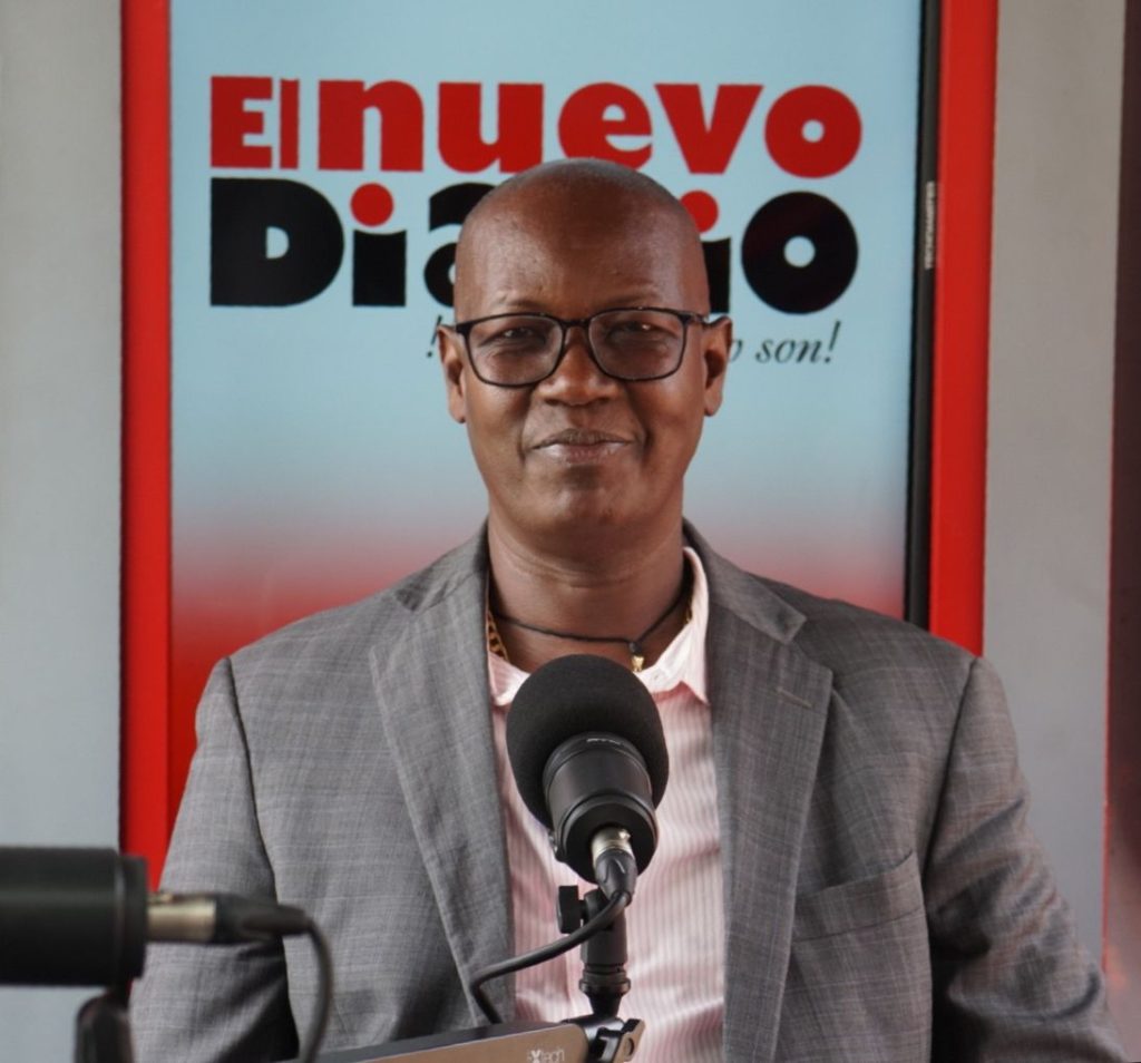 Pedro Johnson, líder comunitario de Samaná (Foto: Anthony Javier Tineo).