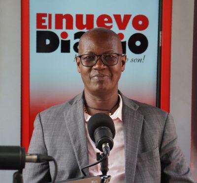 Pedro Johnson, líder comunitario de Samaná (Foto: Anthony Javier Tineo).