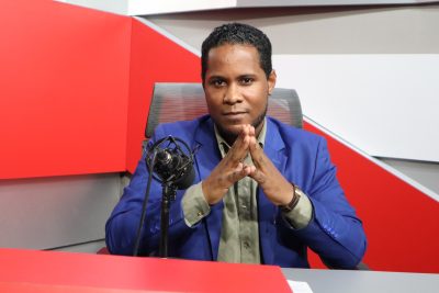 Francisco Alcántara, comunicador. (Foto: Luis Ángel Montero).