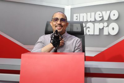 Joan Leyba, comunicador. (Foto: Luis Ángel Montero).